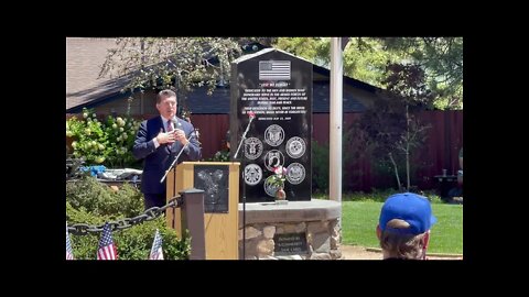Rep. Jay Obernolte delivers Memorial Day remarks at Wrightwood Veterans Memorial