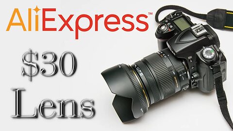 $30 AliExpress Lens RISESPRAY Large Aperture 25mm F1.8 APS-C Manual Focus Aussie English Review