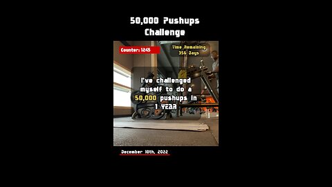50K pushups challenge - workout 10