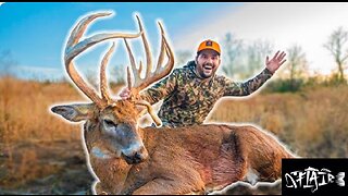 Hunting the GIANT BUCK at my ranch (The FREAK is DOWN!) catch, clean, cook