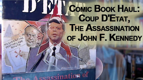 Comic Book Haul #54: Coup D'Etat, The Assassination of John F. Kennedy Trading Cards, Eclipse [ASMR]