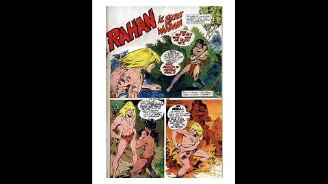 Rahan. Episode Eighty-Eight. By Roger Lecureux. The Secret of Wandaka. A Puke (TM) Comic.
