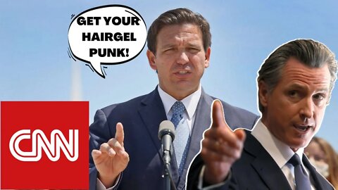 Gov Ron DeSantis DESTROYS CNN & Gavin Newsom On Outrage On Migrants Field Trip To Martha's Vineyard