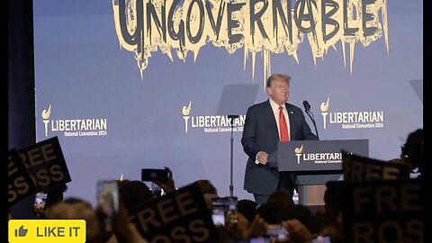 Donald Trump speech at libertarian national convention, Washington DC