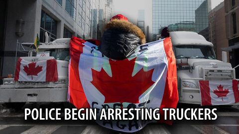 Police Begin ARRESTING Truckers, Seize Fuel, Food, After Government COLLUDES to Shut Down Funding