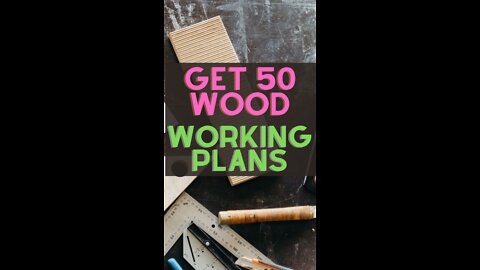 Get access to 50 step-by-step woodworking plans. 100% FREE. DIY Woodworking Plans