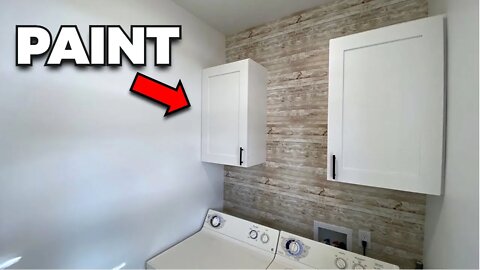 How To Paint & Install Fresh New Modern Shaker Cabinets