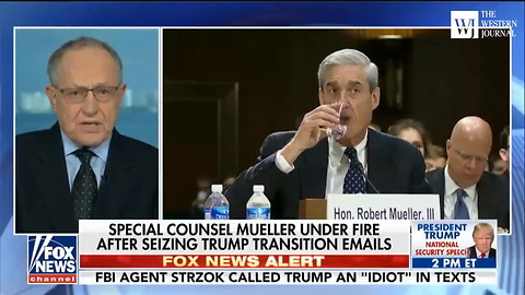 Alan Dershowitz Exposes the 'Problem' with Mueller's Investigation