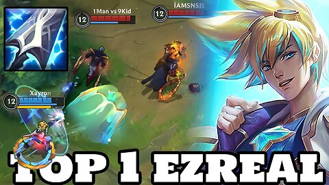 Wild Rift Ezreal - Top 1 Ezreal Gameplay Rank