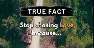 Stop Chasing Love #lovefacts #truthfacts #short beactivewithbhatti