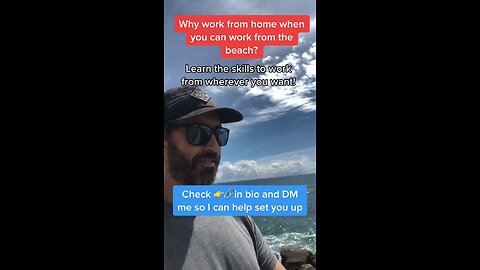 Why work from home when you can work from the beach?