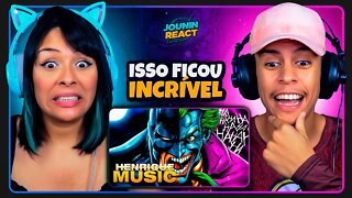 Rap do Batman - O SEU MAIOR MEDO | Ft. Akashi Cruz | Henrique Mendonça | [React em Casal] 🔥