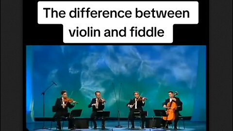 The Difference Between The Violin & The Fiddle - HaloRock