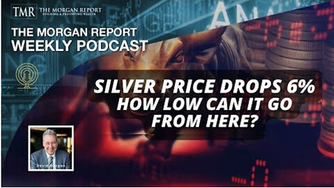 Silver Price DROPS 6% - How Low Can it Go from Here