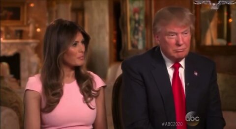 Melania played a little hard to get with Donald when they first met