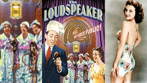 THE LOUDSPEAKER (1934) Ray Walker, Julie Bishop & Charley Grapewin | Comedy, Drama | B&W