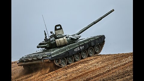 Tanque T-72B3M ruso cubre infantería y los UAV los ayudan a buscar objetivos OTAN /ucranianos