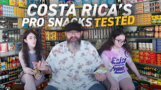 Snack Food in Nicaragua | Costa Rica's Pro Brand Food | Vlog 10 April 2023