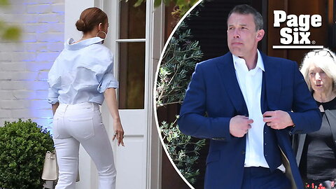 Jennifer Lopez and Jennifer Garner spotted arriving at Ben Affleck's rental home