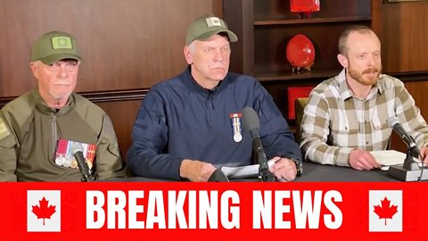 EMERGENCY Press Conference By Canadian Freedom Truckers