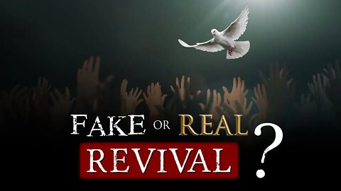 What is a TRUE WORK of the HOLY SPIRIT in the church || True revival VS Fake revival