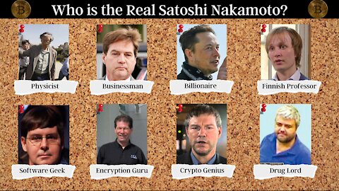 Who is the Real Satoshi Nakamoto? - Updated List of Unusual Suspects