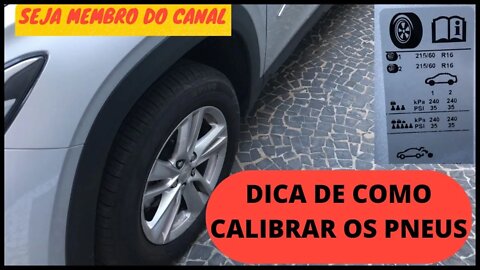 Dicas para você calibrar o seu pneu da maneira correta!