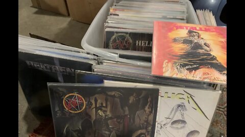 Killer Rare 80's Thrash Metal Vinyl Collection I Just Bought From Europe