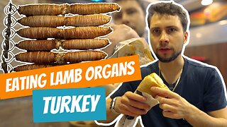 Eating Lamb Organs Turkish Street Food Tour