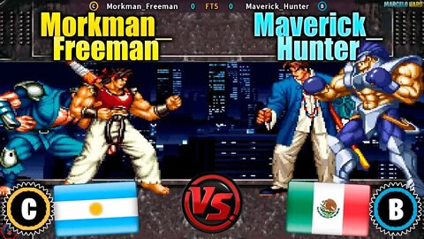 Kizuna Encounter: Super Tag Battle (Morkman_Freeman Vs. Maverick_Hunter) [Argentina Vs. Mexico]