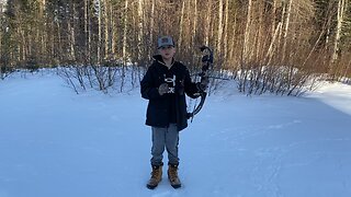 Shooting my bow in slow motion ￼