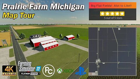 Prairie Farm Michigan | Map Review | Farming Simulator 22