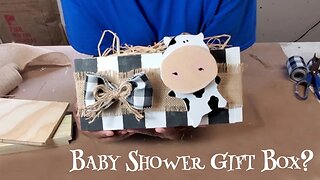 Baby Cow Gift Box Idea Made From Scrap Wood | Scroll Saw Project | Woodworking