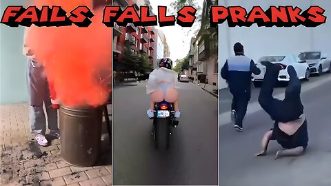 FUNNY FALLS, FAILS AND PRANKS COMPILATION 43