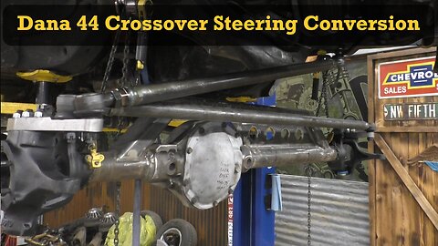 E8: Dana 44 High Steer Install on Project 4x4 Pontiac Safari Wagon Overlanding Project