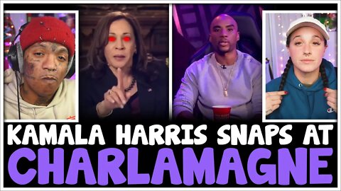 Kamala Harris SNAPS at Charlamagne tha God and says STOP ACTING LIKE A REPUBLICAN | The Flawdcast
