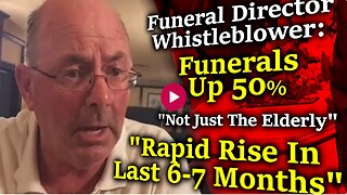Australian Funeral Director Blows Whistle On Huge SPIKE In Funerals He's Witnessed (Tasmania)