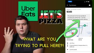 Jet's Pizza EXPOSED for Scamming UberEats Driver! Tip Theft EXPOSED?!