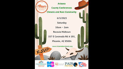 iPain Rare and Chronic AZ Event - Dr. Evan Espinosa