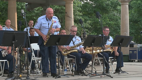 Air National Guard Band of the South and Midwest play at Furman University