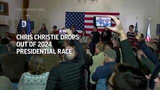 Chris Christie ends presidential bid in an effort to blunt Trump's momentum before Iowa caucuses