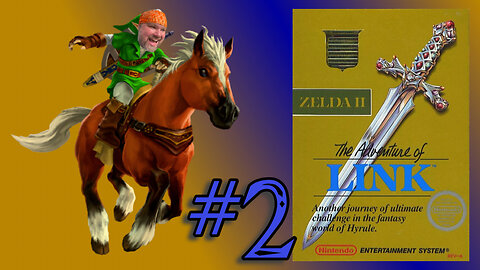 Zelda II: The Adventure of Link - #2 - Midoro Swamp More Like "I Don't Think So Swamp"! AMIRITE?!