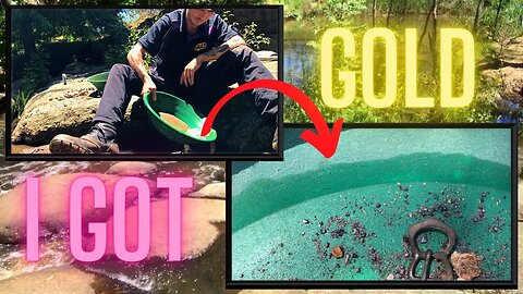 I found Gold Panning under this Bridge was Good!