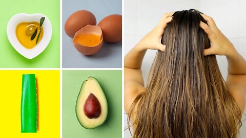 APRENDA A FAZER 4 MÁSCARAS DE CABELO COM INGREDIENTES DE COZINHA