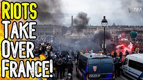 RIOTS TAKE OVER FRANCE! - Macron's House Targeted! - Pension Age Raised WITHOUT A VOTE!