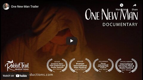 One New Man, A TJCII Documentary Series Trailer