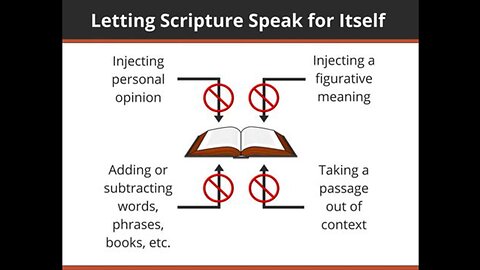 How to interpret and study the scriptures