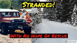 4X4 failure - A Story Of Self-Rescue In The Deep Snow