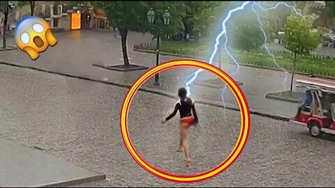 50 luckiest people caught on camera !