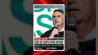 Bolsonaro fala sobre carta em pró da democracia
